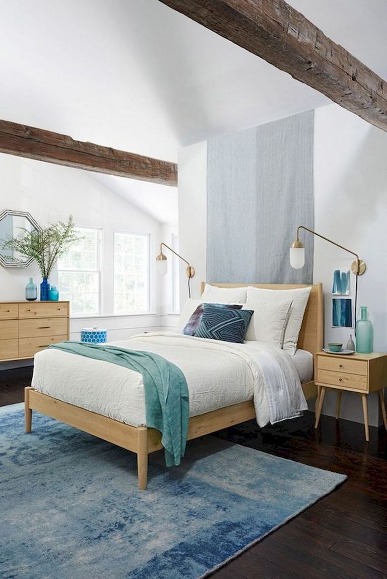 48 Comfy Modern Coastal Master Bedroom Decorating Ideas